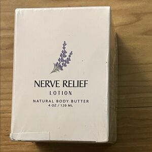 Nerve Relief Lotion - Natural Body Butter with magnesium cream new sealed